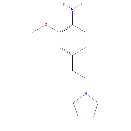 2-methoxy-4-(2-pyrrolidin-1-ylethyl)aniline (CAS: 1315513-56-4) - Related Chemical Product
