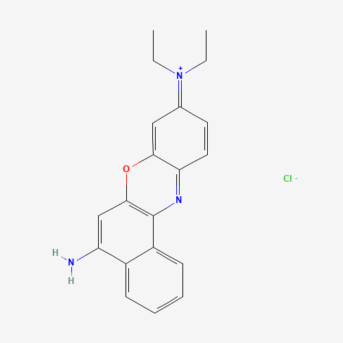 [9-(diethylamino)benzo[a]phenoxazin-5-ylidene]azanium;chloride (CAS: 2381-85-3) - Related Chemical Product