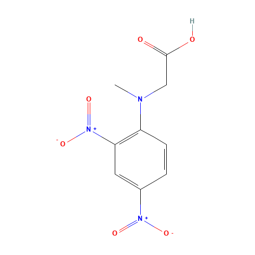 2-(N-methyl-2,4-dinitroanilino)acetic acid (CAS: 3129-54-2) - Related Chemical Product