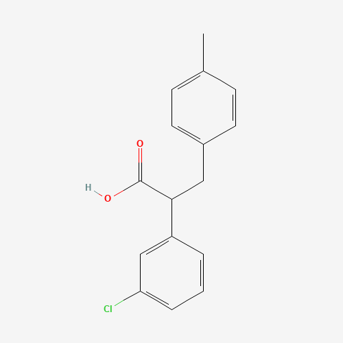 2-(3-chlorophenyl)-3-(4-methylphenyl)propanoic acid (CAS: 1017113-80-2) - Related Chemical Product
