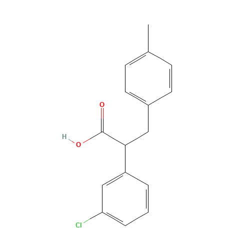 2-(3-chlorophenyl)-3-(4-methylphenyl)propanoic acid (CAS: 1017113-80-2) - Related Chemical Product