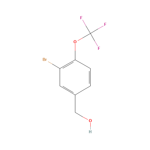 [3-bromo-4-(trifluoromethoxy)phenyl]methanol (CAS: 85366-65-0) - Related Chemical Product