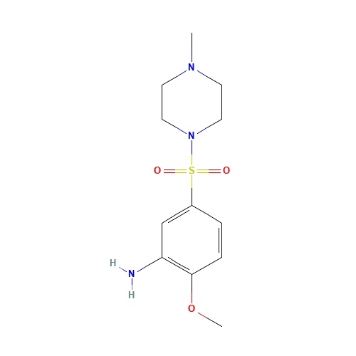 2-methoxy-5-(4-methylpiperazin-1-yl)sulfonylaniline (CAS: 870692-97-0) - Related Chemical Product