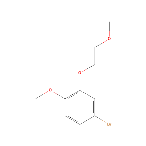4-bromo-1-methoxy-2-(2-methoxyethoxy)benzene (CAS: 1132672-05-9) - Related Chemical Product