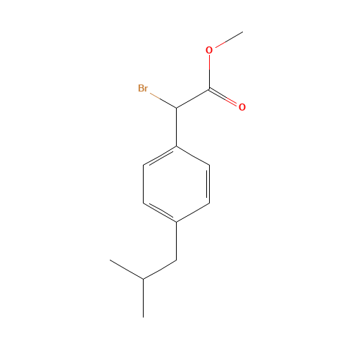 methyl 2-bromo-2-[4-(2-methylpropyl)phenyl]acetate (CAS: 449779-53-7) - Related Chemical Product