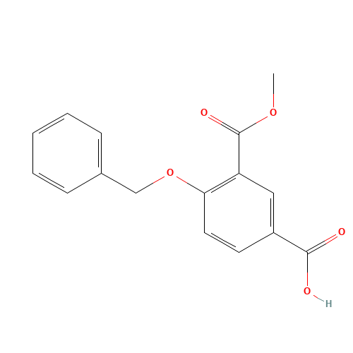 3-methoxycarbonyl-4-phenylmethoxybenzoic acid (CAS: 1285516-45-1) - Related Chemical Product