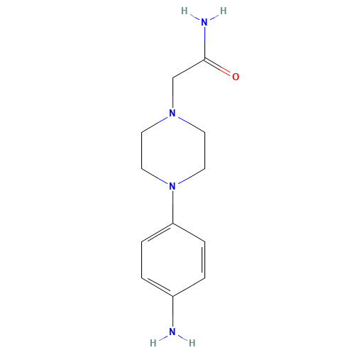 2-[4-(4-aminophenyl)piperazin-1-yl]acetamide (CAS: 643087-94-9) - Related Chemical Product