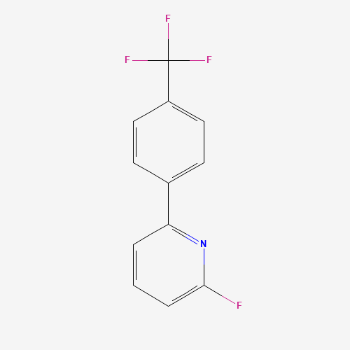 2-fluoro-6-[4-(trifluoromethyl)phenyl]pyridine (CAS: 180606-18-2) - Related Chemical Product