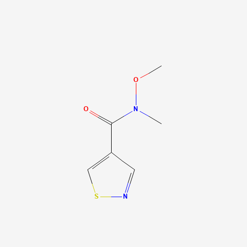 N-methoxy-N-methyl-1,2-thiazole-4-carboxamide (CAS: 1104606-20-3) - Related Chemical Product