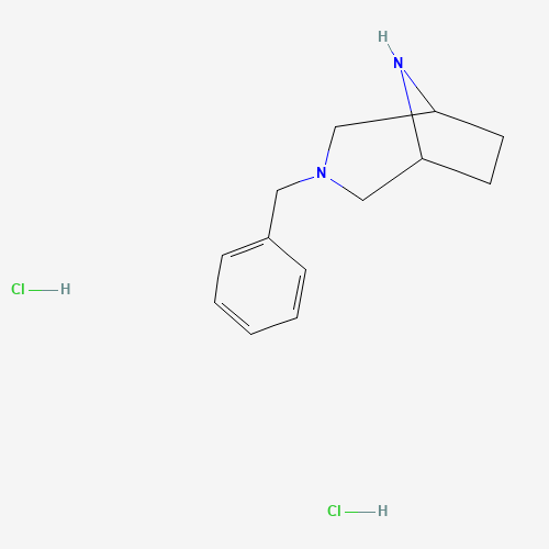 3-benzyl-3,8-diazabicyclo[3.2.1]octane;dihydrochloride (CAS: 93428-54-7) - Related Chemical Product
