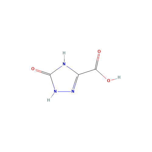 5-oxo-1,2-dihydro-1,2,4-triazole-3-carboxylic acid (CAS: 4538-16-3) - Related Chemical Product