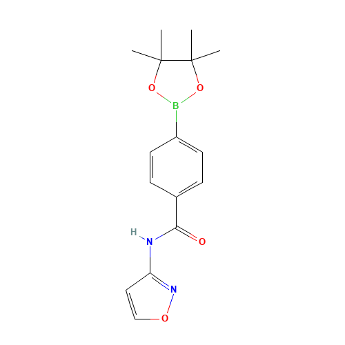 N-(1,2-oxazol-3-yl)-4-(4,4,5,5-tetramethyl-1,3,2-dioxaborolan-2-yl)benzamide (CAS: 1419221-38-7) - Related Chemical Product