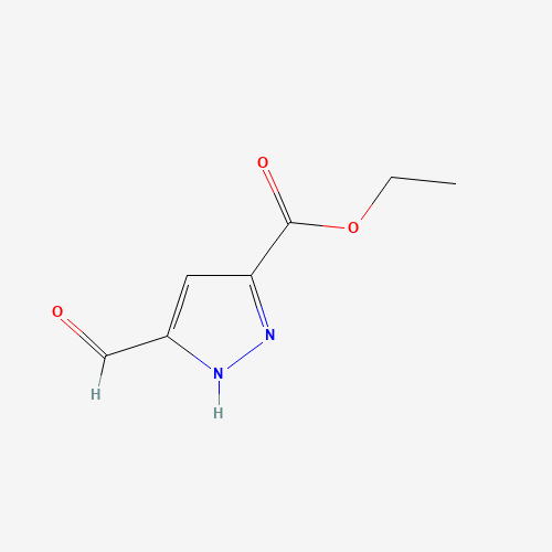 ethyl 5-formyl-1H-pyrazole-3-carboxylate (CAS: 93290-12-1) - Related Chemical Product