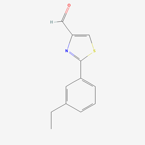 2-(3-ethylphenyl)-1,3-thiazole-4-carbaldehyde (CAS: 885279-08-3) - Related Chemical Product