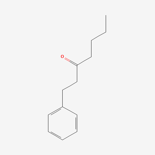 1-phenylheptan-3-one (CAS: 19969-04-1) - Chemical Structure and Molecular Formula 
