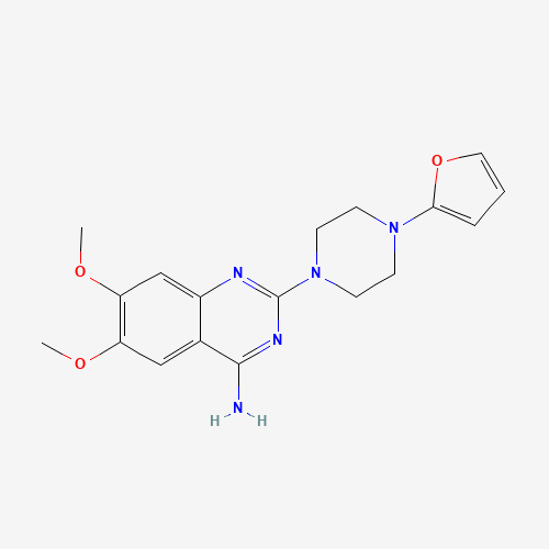 2-[4-(furan-2-yl)piperazin-1-yl]-6,7-dimethoxyquinazolin-4-amine (CAS: 756767-48-3) - Related Chemical Product