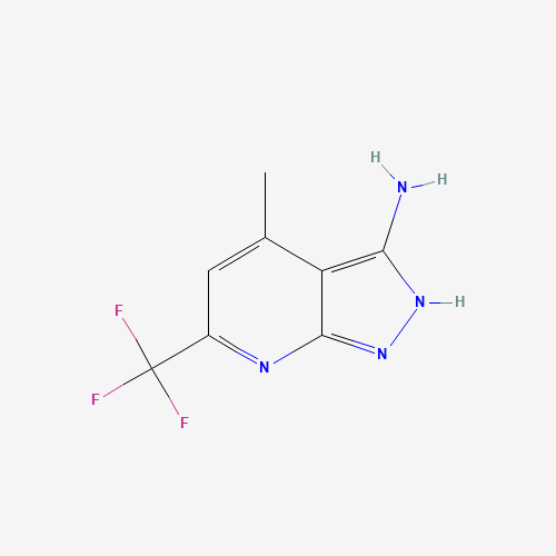 4-methyl-6-(trifluoromethyl)-2H-pyrazolo[3,4-b]pyridin-3-amine (CAS: 832740-69-9) - Related Chemical Product