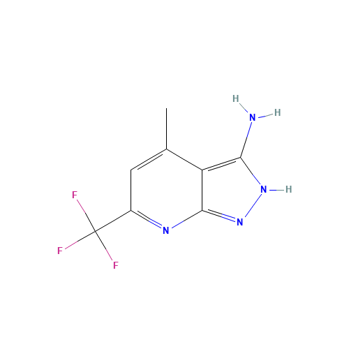 4-methyl-6-(trifluoromethyl)-2H-pyrazolo[3,4-b]pyridin-3-amine (CAS: 832740-69-9) - Related Chemical Product