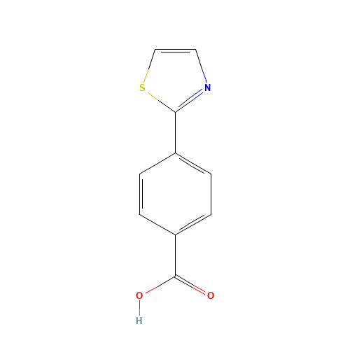 4-(1,3-thiazol-2-yl)benzoic acid (CAS: 266369-49-7) - Related Chemical Product
