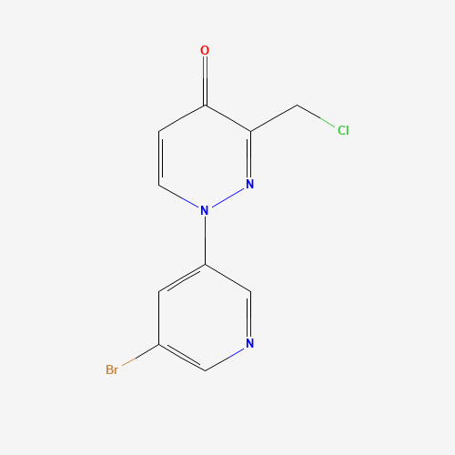 1-(5-bromopyridin-3-yl)-3-(chloromethyl)pyridazin-4-one (CAS: 1314389-19-9) - Related Chemical Product