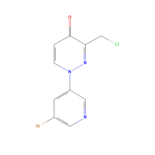 1-(5-bromopyridin-3-yl)-3-(chloromethyl)pyridazin-4-one (CAS: 1314389-19-9) - Related Chemical Product