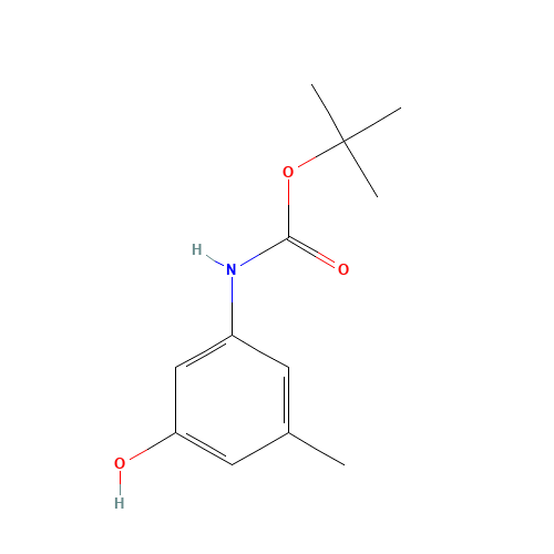 tert-butyl N-(3-hydroxy-5-methylphenyl)carbamate (CAS: 161620-93-5) - Related Chemical Product