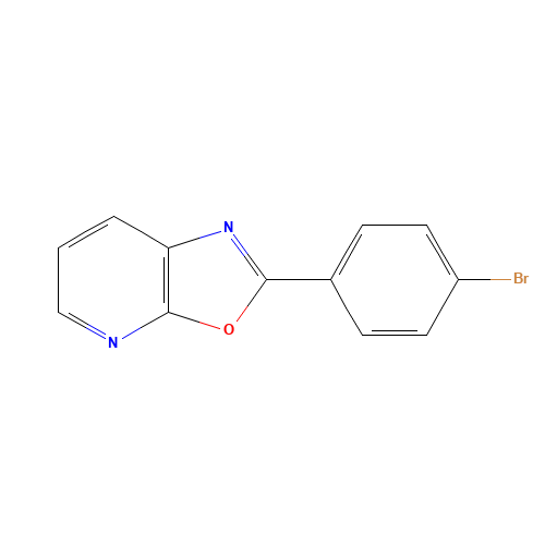 2-(4-bromophenyl)-[1,3]oxazolo[5,4-b]pyridine (CAS: 890990-46-2) - Related Chemical Product