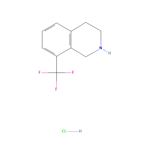 8-(trifluoromethyl)-1,2,3,4-tetrahydroisoquinoline;hydrochloride (CAS: 1074764-70-7) - Related Chemical Product