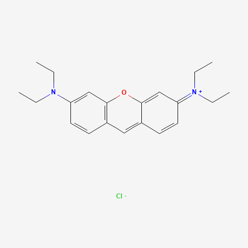 [6-(diethylamino)xanthen-3-ylidene]-diethylazanium;chloride (CAS: 2150-48-3) - Related Chemical Product