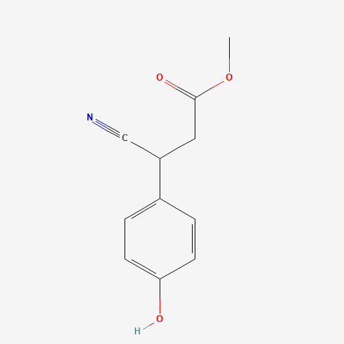 methyl 3-cyano-3-(4-hydroxyphenyl)propanoate (CAS: 1356600-20-8) - Related Chemical Product