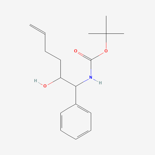 tert-butyl N-(2-hydroxy-1-phenylhex-5-enyl)carbamate (CAS: 148701-50-2) - Related Chemical Product