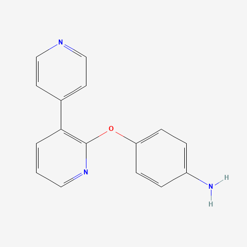 4-(3-pyridin-4-ylpyridin-2-yl)oxyaniline (CAS: 1227176-84-2) - Related Chemical Product