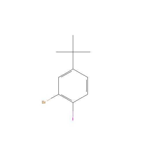 2-bromo-4-tert-butyl-1-iodobenzene (CAS: 860435-39-8) - Related Chemical Product
