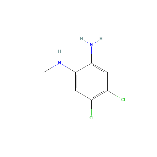 4,5-dichloro-2-N-methylbenzene-1,2-diamine (CAS: 42450-33-9) - Related Chemical Product