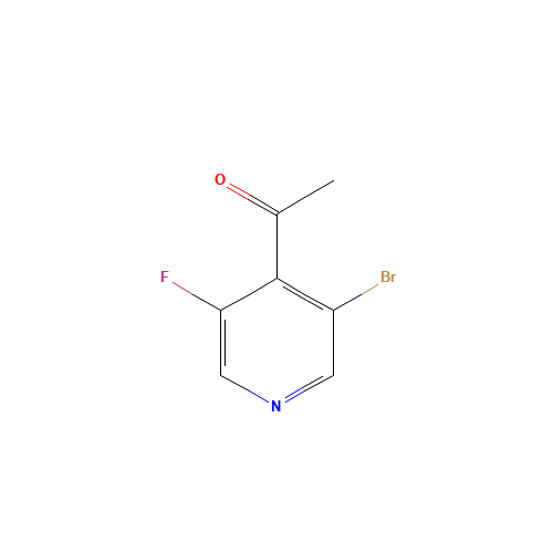 1-(3-bromo-5-fluoropyridin-4-yl)ethanone (CAS: 1308669-76-2) - Related Chemical Product