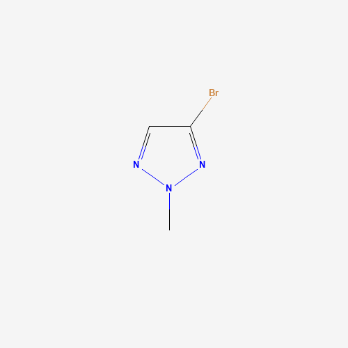 4-bromo-2-methyltriazole (CAS: 16681-67-7) - Chemical Structure and Molecular Formula 