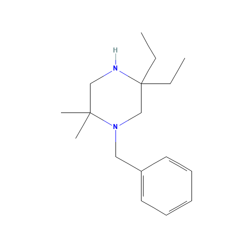 1-benzyl-5,5-diethyl-2,2-dimethylpiperazine (CAS: 1429171-94-7) - Related Chemical Product