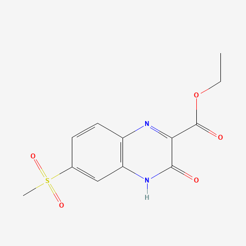 ethyl 6-methylsulfonyl-3-oxo-4H-quinoxaline-2-carboxylate (CAS: 1374849-80-5) - Related Chemical Product