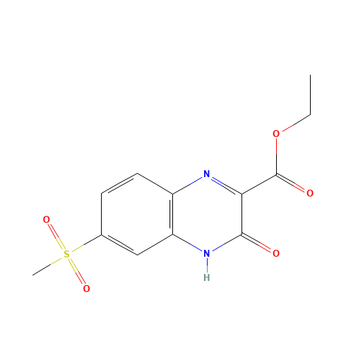 ethyl 6-methylsulfonyl-3-oxo-4H-quinoxaline-2-carboxylate (CAS: 1374849-80-5) - Related Chemical Product