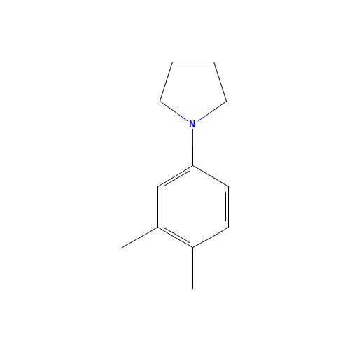 1-(3,4-dimethylphenyl)pyrrolidine (CAS: 255835-94-0) - Related Chemical Product