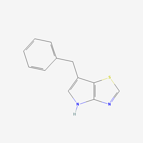 6-benzyl-4H-pyrrolo[2,3-d][1,3]thiazole (CAS: 1258934-95-0) - Chemical Structure and Molecular Formula 