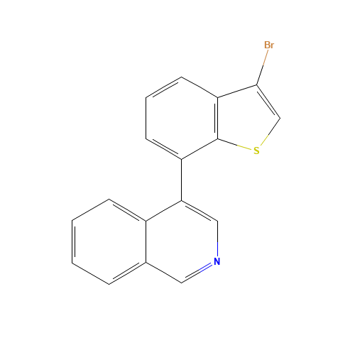 4-(3-bromo-1-benzothiophen-7-yl)isoquinoline (CAS: 1428882-27-2) - Related Chemical Product