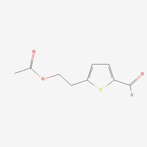 2-(5-formylthiophen-2-yl)ethyl acetate (CAS: 99179-61-0) - Related Chemical Product