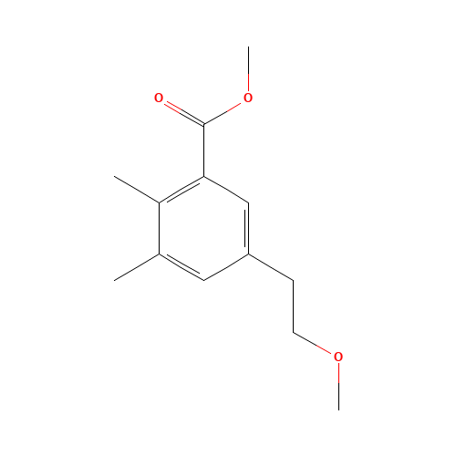 methyl 5-(2-methoxyethyl)-2,3-dimethylbenzoate (CAS: 1266728-19-1) - Related Chemical Product