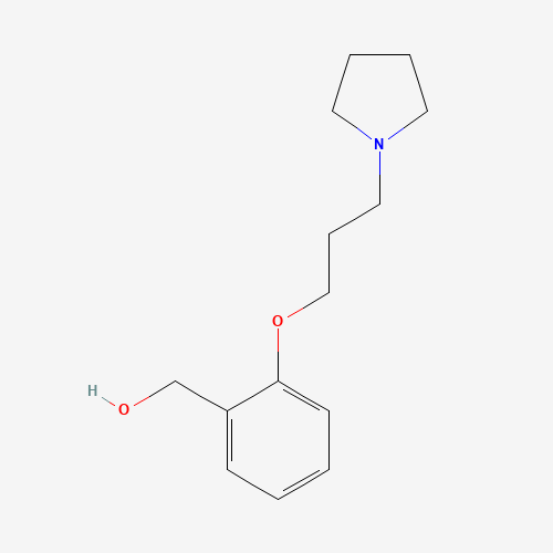 [2-(3-pyrrolidin-1-ylpropoxy)phenyl]methanol (CAS: 290327-88-7) - Related Chemical Product