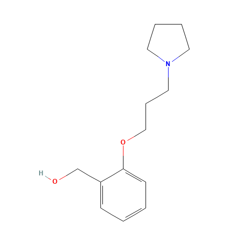 [2-(3-pyrrolidin-1-ylpropoxy)phenyl]methanol (CAS: 290327-88-7) - Related Chemical Product