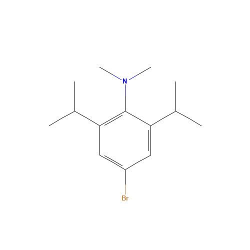4-bromo-N,N-dimethyl-2,6-di(propan-2-yl)aniline (CAS: 930781-28-5) - Related Chemical Product