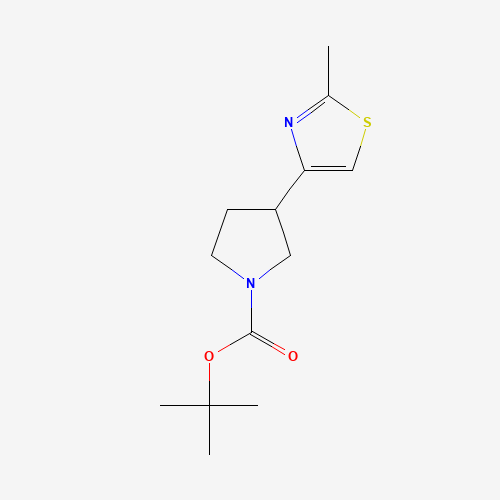 tert-butyl 3-(2-methyl-1,3-thiazol-4-yl)pyrrolidine-1-carboxylate (CAS: 1225218-95-0) - Related Chemical Product
