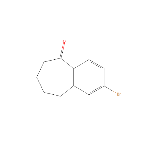 2-bromo-6,7,8,9-tetrahydrobenzo[7]annulen-5-one (CAS: 169192-93-2) - Related Chemical Product