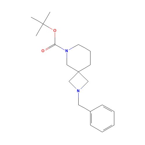 tert-butyl 2-benzyl-2,8-diazaspiro[3.5]nonane-8-carboxylate (CAS: 1206969-43-8) - Related Chemical Product